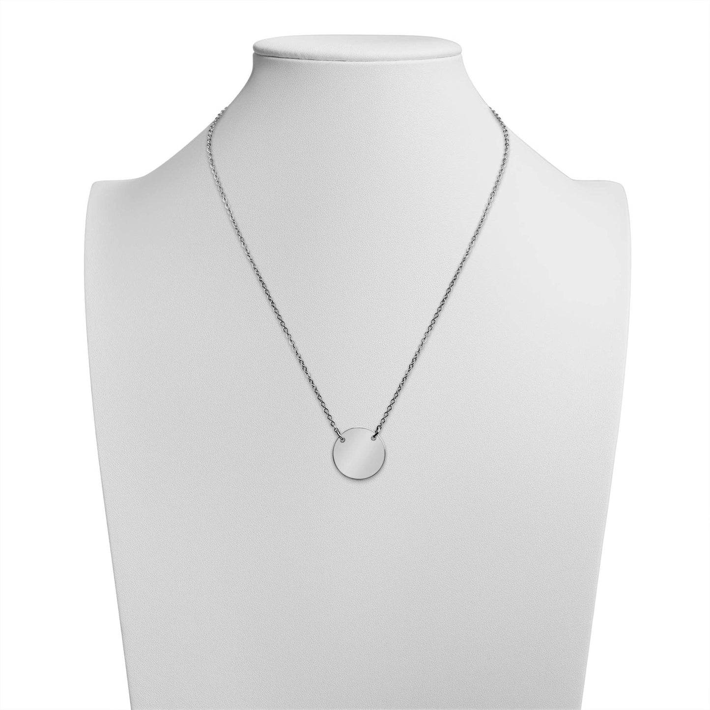 Stainless Steel Circle Necklace